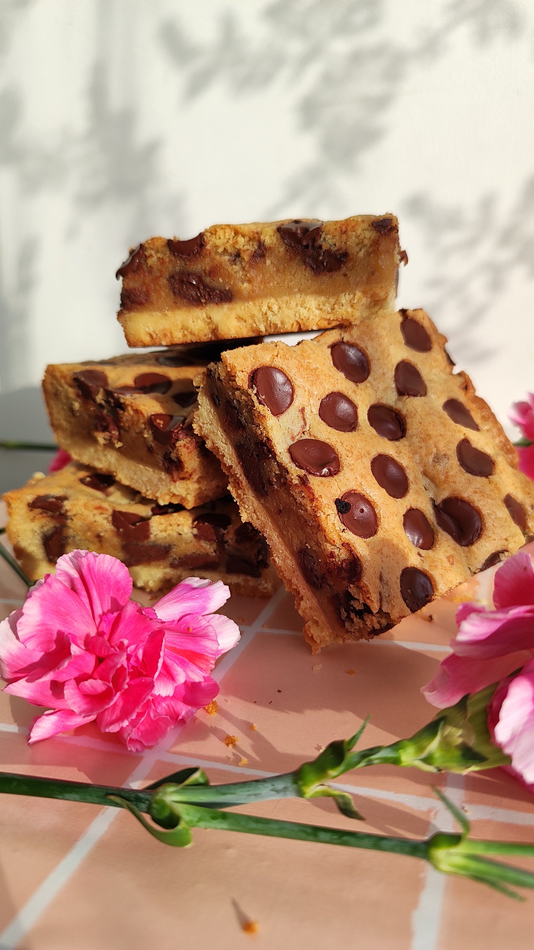 Chocolate Chip Cookie Pie Bar