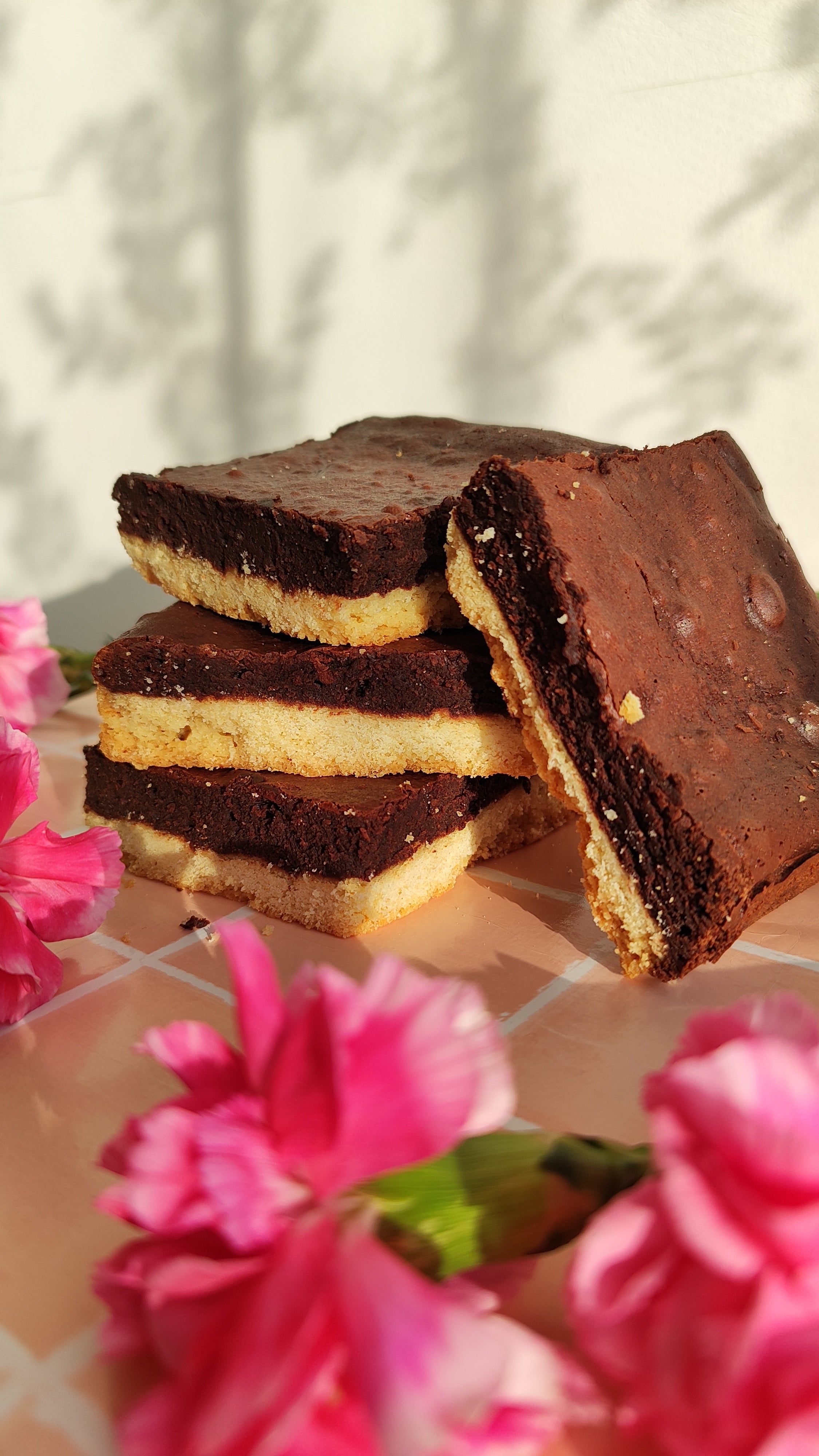 Chocolate fudge pie bar