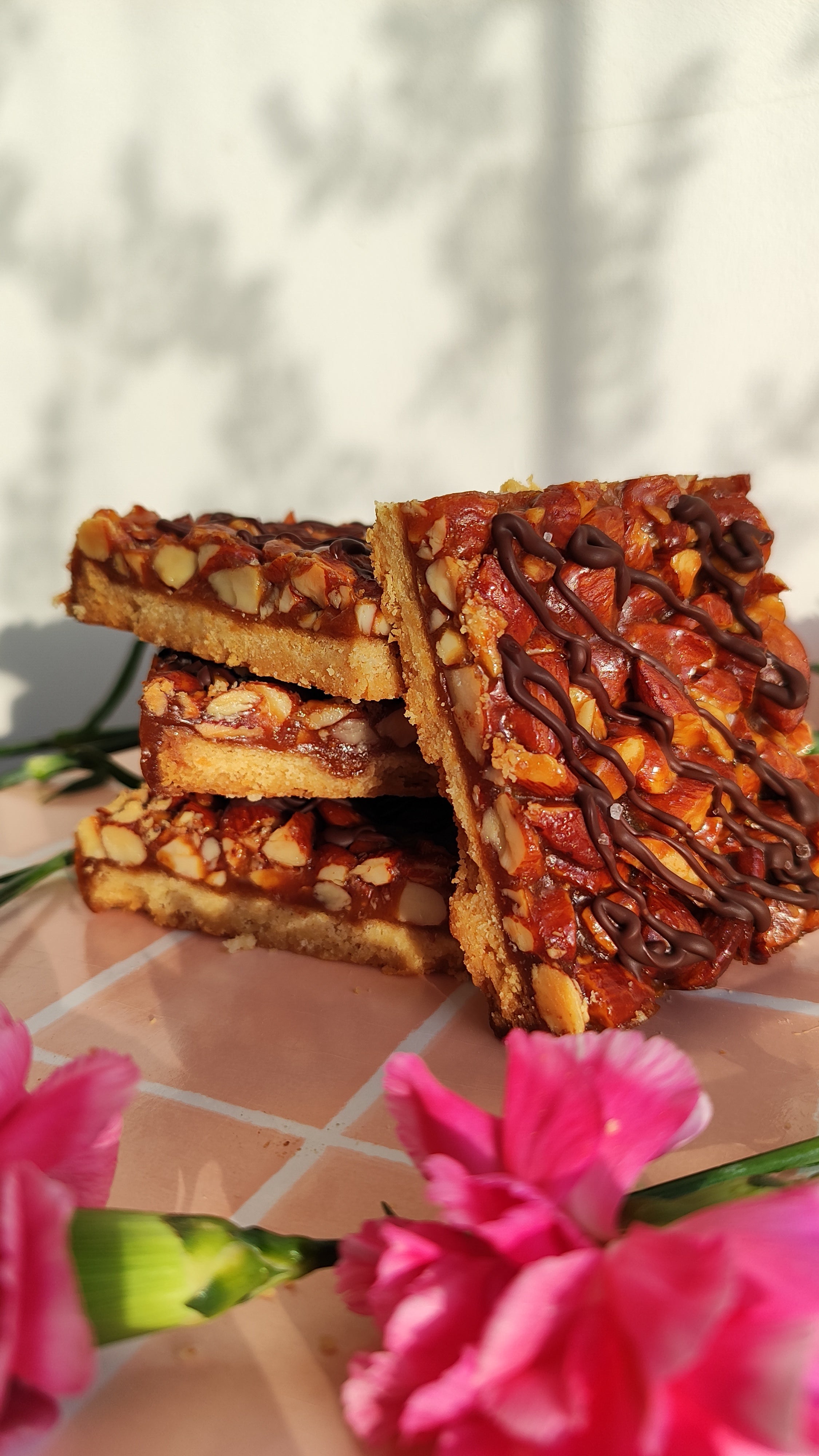 Almond Toffee Pie Bar